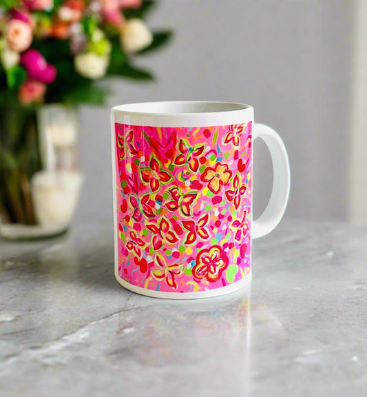 Art Mug Release your butterflies