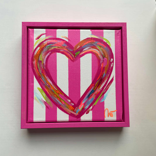 Pink Love - mini canvas